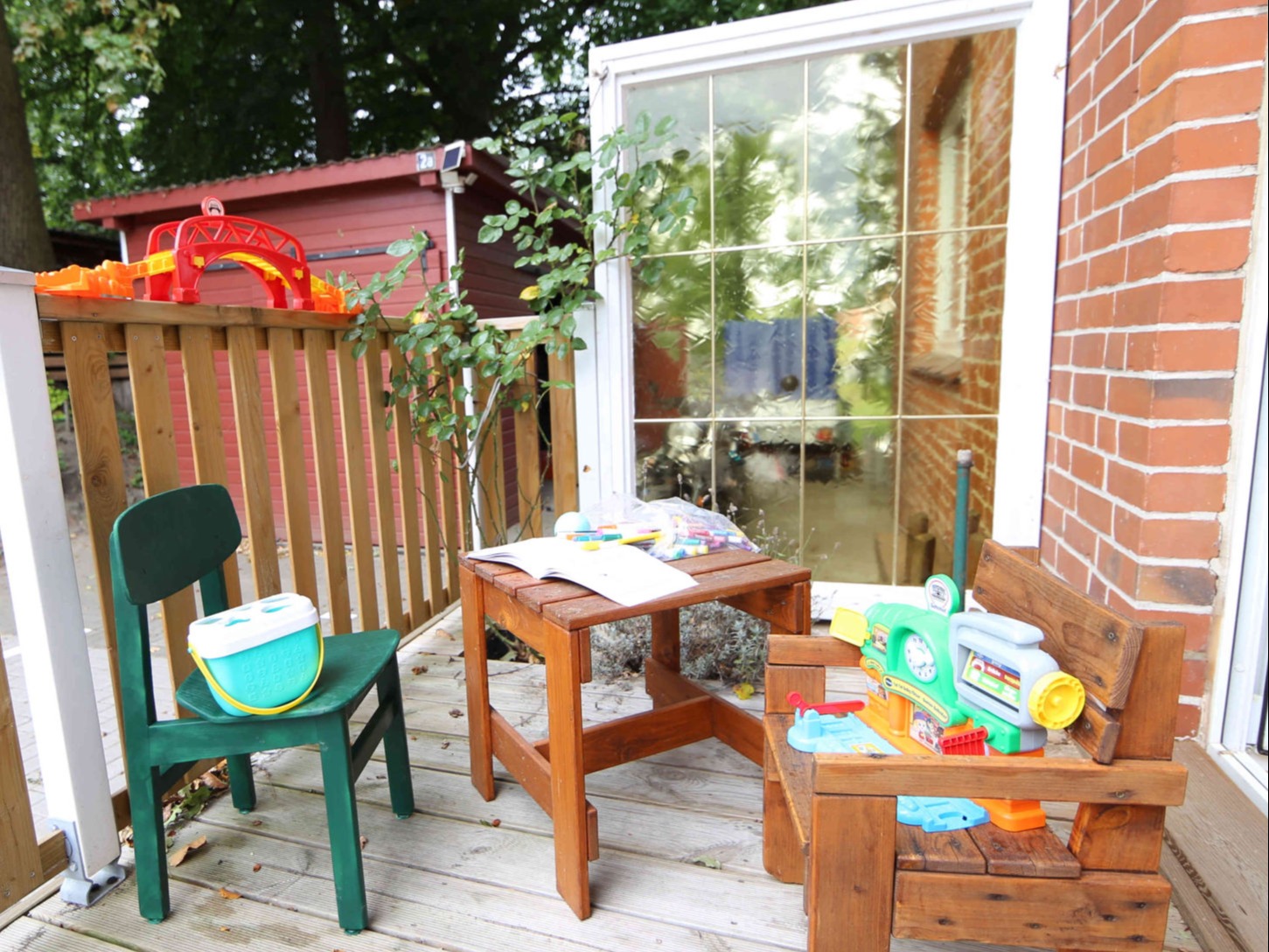 Ferienwohnung Lauenburg/Elbe mit Terrasse