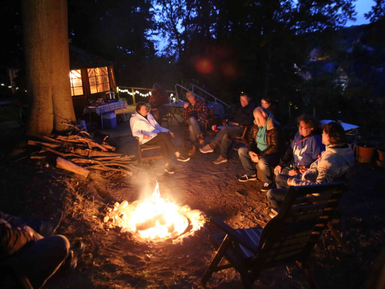 Ferienwohnung Lauenburg/Elbe mit Garten und Lagerfeuerplatz